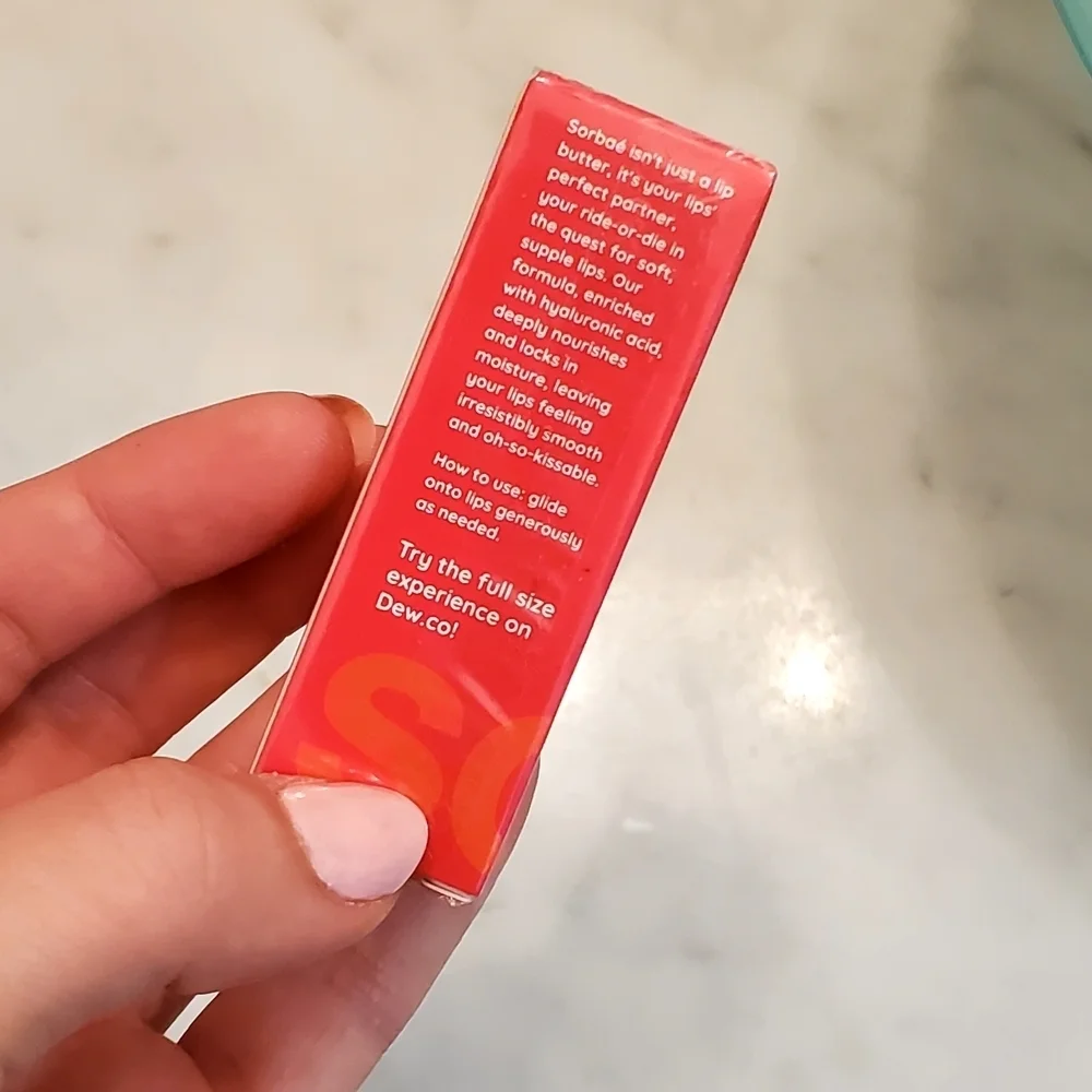 Dew of the Gods Sorbet Mini Lip Butter Strawberry Mandarin